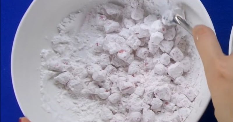 Bước 2_ Làm áo bột củ năng