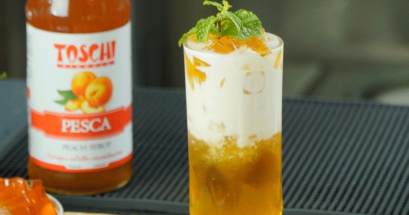 Cách chề biến thạch cho trà đào sữa