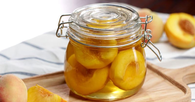 Cách chọn mua đào ngâm ngon