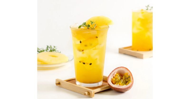 Cách pha trà chanh dây mát lạnh