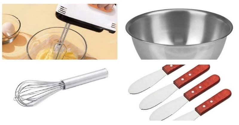 Dụng cụ và cách đánh kem