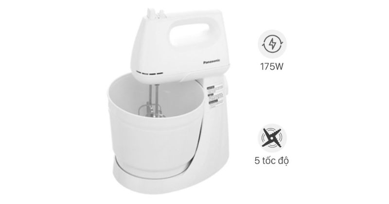 Máy nhồi bột đánh trứng Panasonic MK-GB3WRA