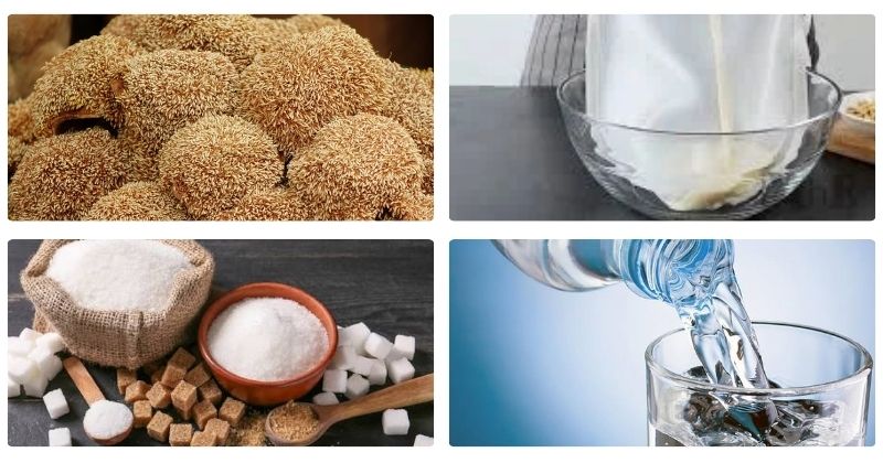 Nguyên liệu làm thạch Aiyu Đài Loan