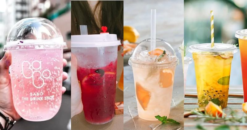 Tiêu chí chọn ly trà trái cây phù hợp
