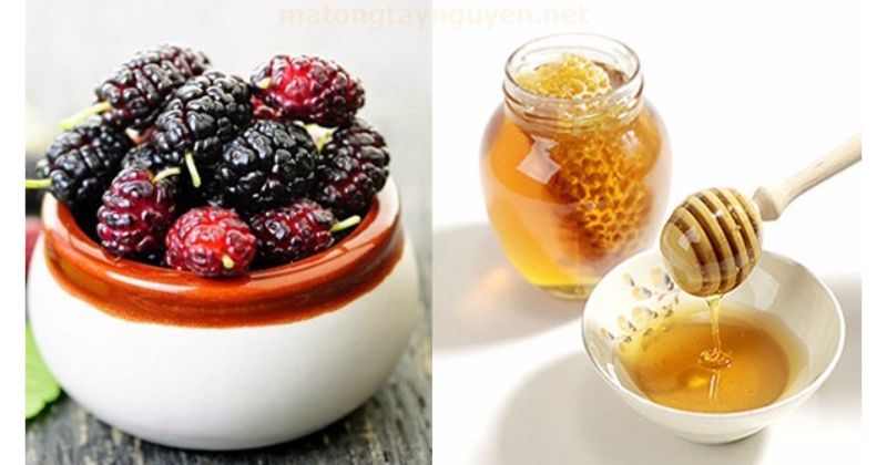 Trà dâu tằm mật ong ấm