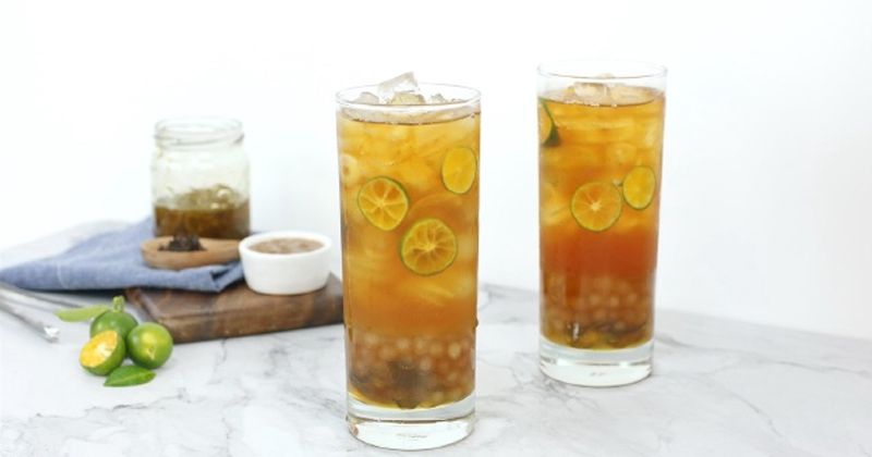 Trà tắc chân trâu mật ong