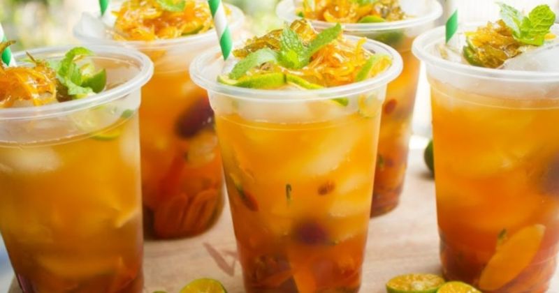 Trà tắc giảm cânTrà tắc giảm cân