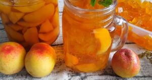 cách làm thạch đào cho trà đào