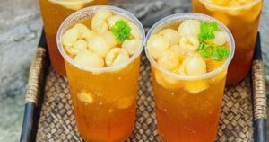 làm trà long nhãn
