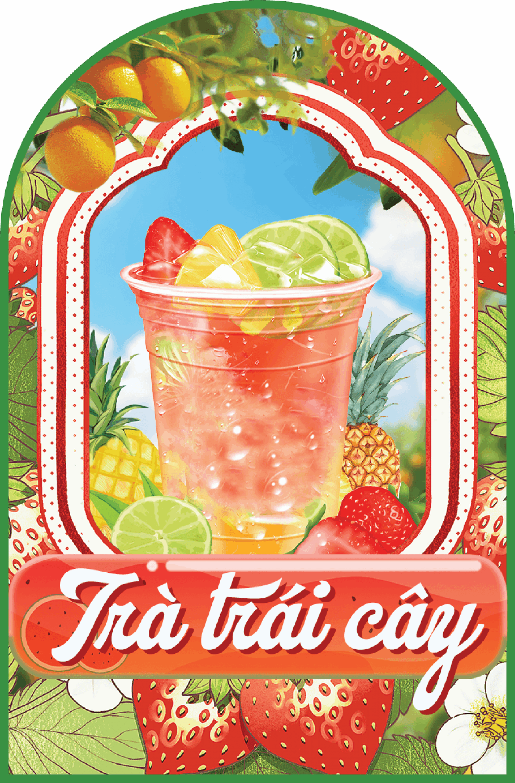 Logo Trà trái cây