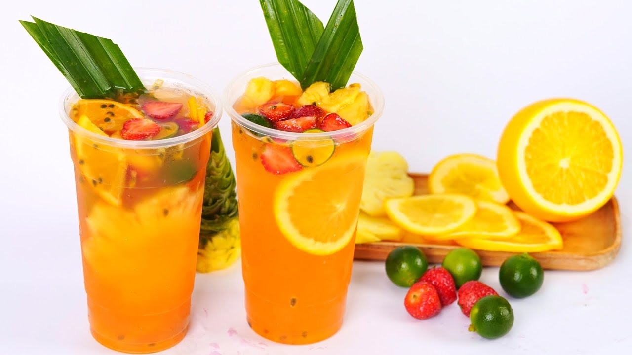 Tổng quan các loại trà trái cây nhiệt đới thanh mát giải nhiệt mùa hè